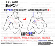 個人メモ：腋の構造