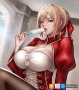 4th FGO - Nero by.Milkychu