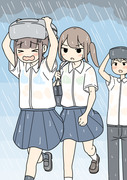 「恵みの雨だ・・・」