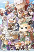 FGO5周年おめでとうございます絵。