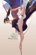 Pole dance : Fighting Game Ladie