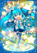 初音ミクぐらふぃコレクション なぞの音楽すい星