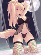 Tiffy in Fishnets!! ~~