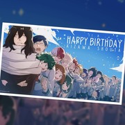 \\相澤先生お誕生日おめでとうござます//