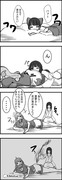 東方大体四コマ漫画