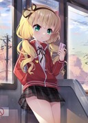 電車でのシャロちゃん