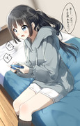 全力でゲームに付き合ってくれる彼女