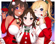 ありす、唯ちゃん、ナターリアと楽しいクリスマス