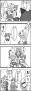 東方大体四コマ漫画