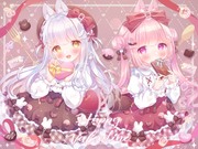 バレンタイン💝メル＆リリーちゃん