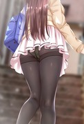 通学中の千夜ちゃん