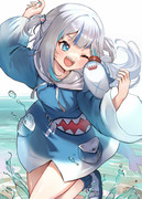 サメちゃん、可愛い!!　🦈🦈