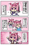 #ハルウララ マンガ4枚