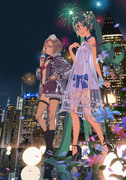 Miku and Meiko's party night.