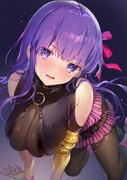 【FGO】リップ衣装のBBちゃん(タペストリー予約中)