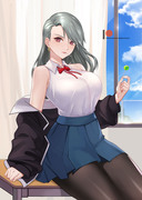 School girl Sae Niijima