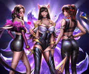 KDA Tifa Aerith Jessie