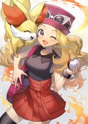 ポケットモンスターXY　セレナ　フォッコ