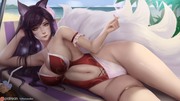 Swimsuit  Ahri !