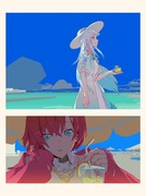 『 夏のリゼは宝石だ』