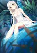 涼し気な少女