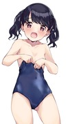 スク水に着替え中の小糸ちゃん