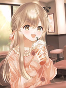 ピーチフラペチーノ🍑