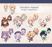 Genshin Impact Keychains