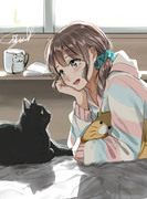 黒猫と君と