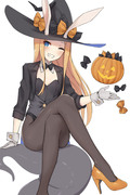 バニーで魔女でハロウィンなアビーちゃん