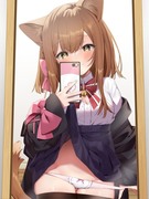 RTといいねの数×1cmパンツが下がる裏垢ネコミミ女の子