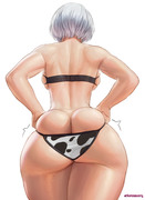 2B cow bikini / ヨルハ二号B型