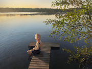 Evening at the lake