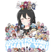 100k Twit follower Thank you!!!