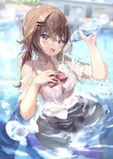 「残念、水着でした～」