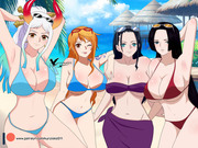 One Piece Girls Summer Party