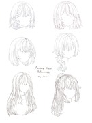 Anime Hair References