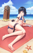 Yelan with bikini!