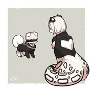 9S puppy break-dancing