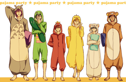 パジャマパーティー