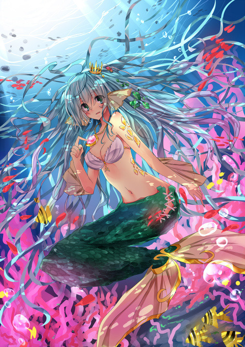 海底珊瑚の人魚姫