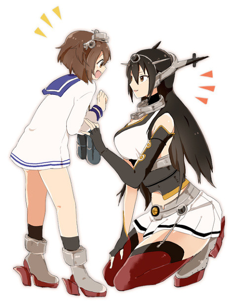 艦これ 長門さんと雪風ちゃん Pixiv年鑑 B