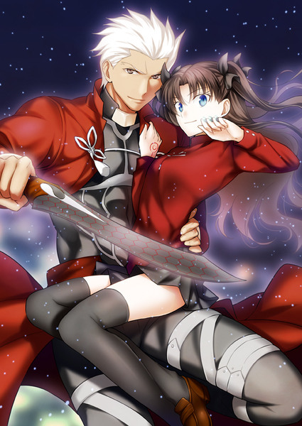 Fate Scc25ポスターイラスト 弓凛 Pixiv年鑑 B