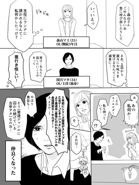 【創作】上司が衰退ジャンルのオタ仲間だった話①