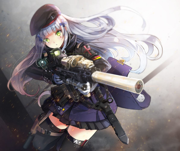Hk416 少女前線 17 07 Pixiv年鑑 B