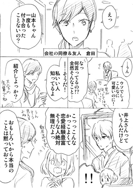 【創作】アラサーカップル漫画２