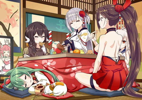 重桜艦隊の年末