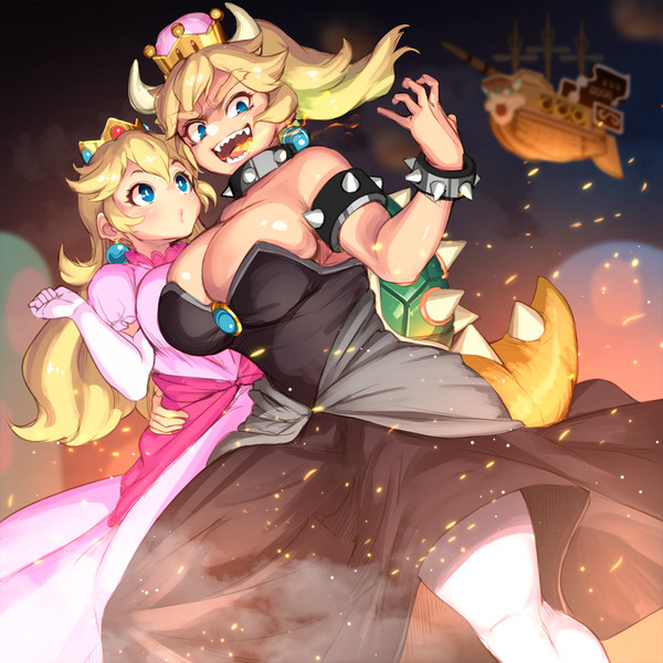 ピーチ姫×クッパ姫