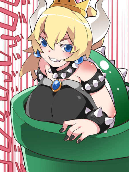 抜けなくなったクッパ姫