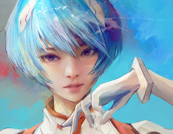 fan art / Rei Ayanami